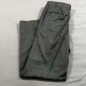 Riviera by Jack Victor Dress Pants 100% Wool Mens 40 R Trouser Haze Pant Model